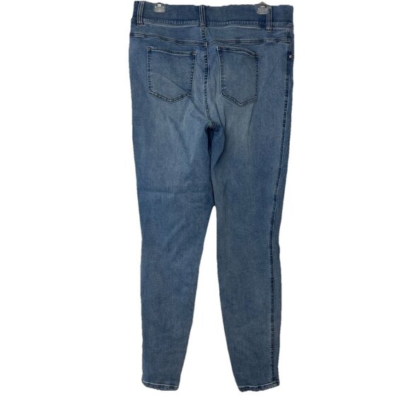 Spanx Skinny Jean-light Vintage Wash Sz 1X Tall - Picture 6 of 14